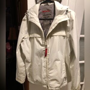 Prada Goretex Jacket Hood Nylon Art. 280336 Pockets Size 46 US 8